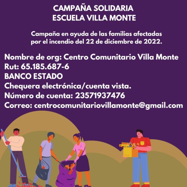 Campaña Solidaria Escuela Villa Monte