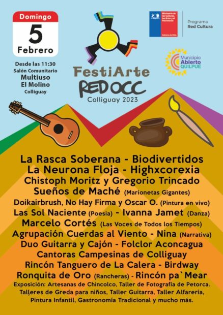 FestiArte, Festival de las artes en Colliguay